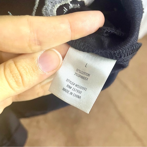 NWT Francesca's Mi Ami Arica Floral Embroidered Overall Dress Black Size Large - Picture 10 of 13